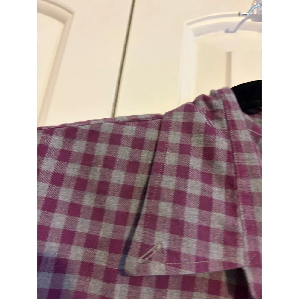 J. Crew Mens Workshirt Plaid Button Down Long Sleeve Cotton‎ XLarge
